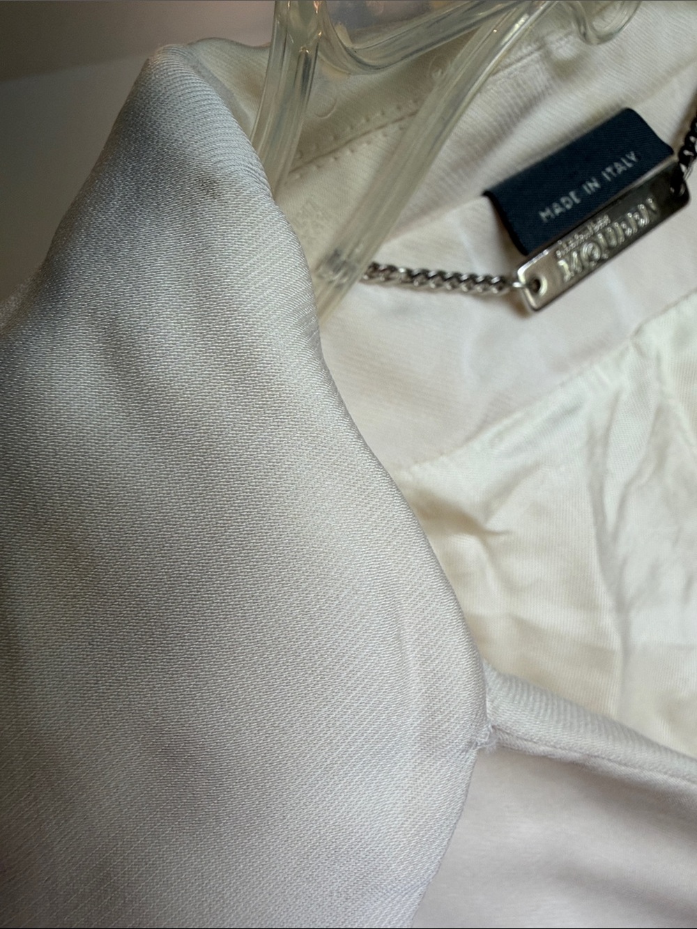Alexander McQueen Ivory Cream Tailored Blazer Jacket Made in Italy Sz 40 - Picture 13 of 16